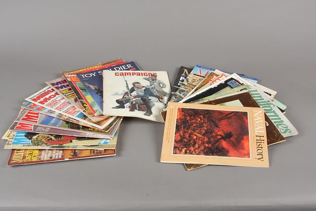 Appraisal: Lot of various military modeling and uniform magazines