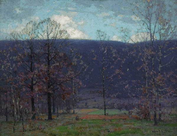 Appraisal: CARLSON JOHN FABIAN American - ''November'' oil on canvas x