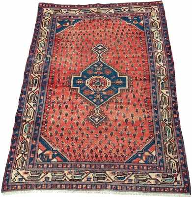 Appraisal: A Saruq Persian Area Rug Apprx '- x '- Low