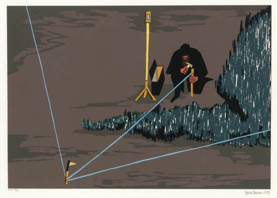 Appraisal: JACOB LAWRENCE The Legend of John Brown plate Color screenprint