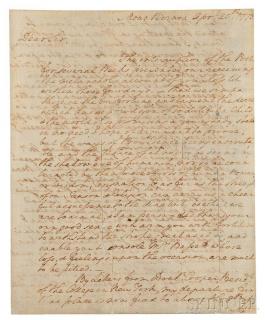 Appraisal: Washington George - Autograph Letter Signed Mount Vernon April The