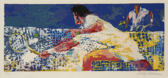 Appraisal: LeRoy Neiman American b Get Shot and Sweet Serve Two