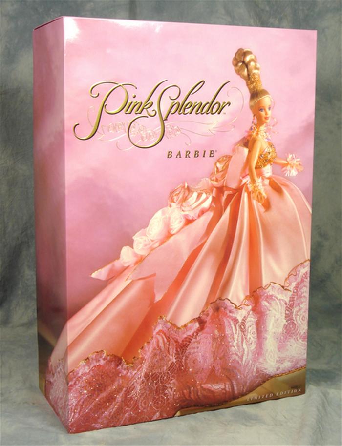 Appraisal: Pink Splendor Barbie Mint in original box Estimate -