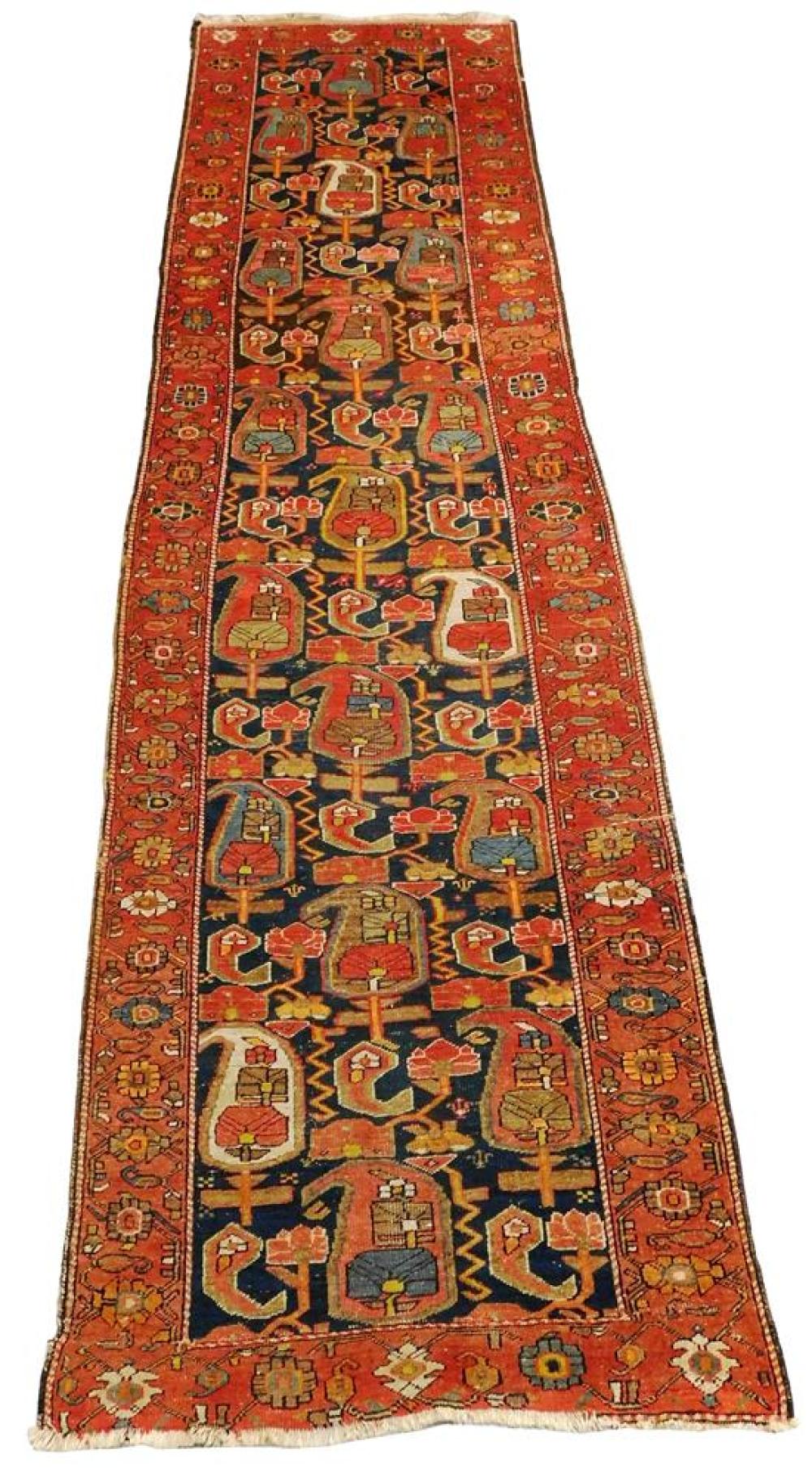 Appraisal: RUG Antique North West Persian runner ' x ' wool