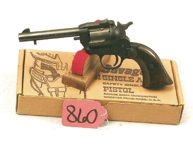 Appraisal: Savage Model cal sn Hard to find single shot pistol