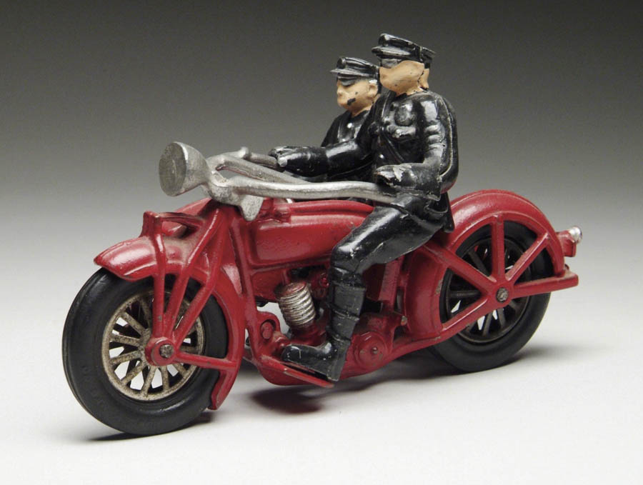 Appraisal: HUBLEY MOTOR CYCLE WITH SIDECAR Car is painted red with