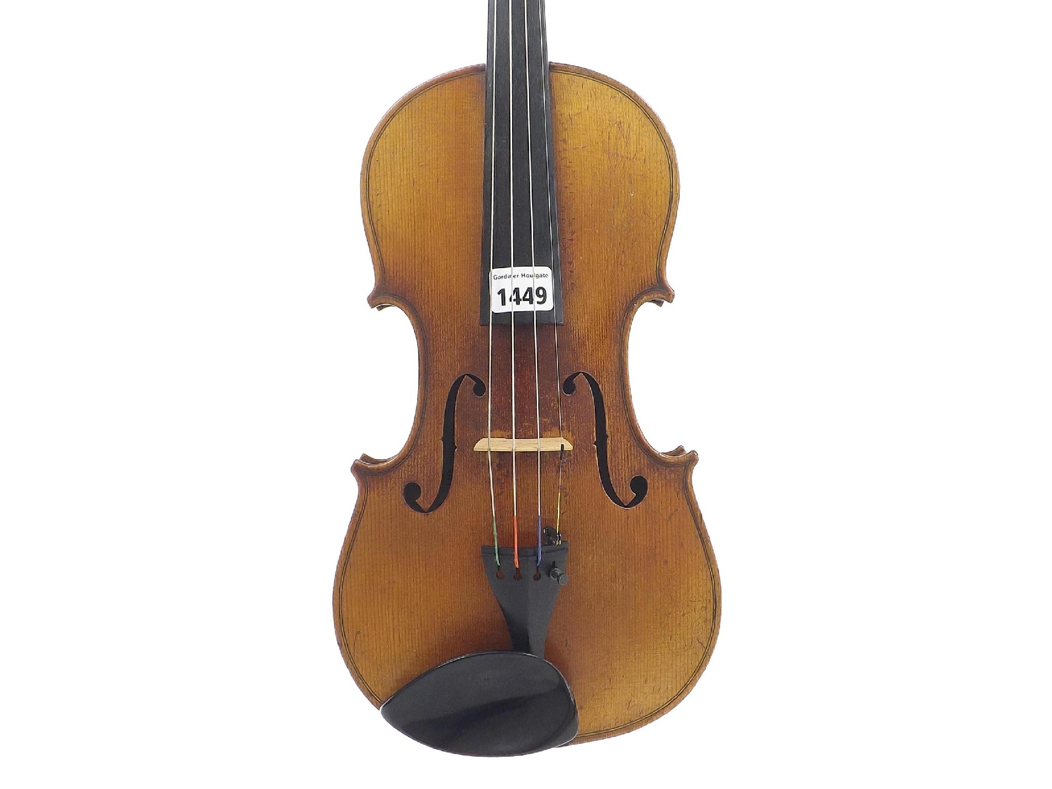 Appraisal: French J T L violin labelled Limitation de Atonio Stradivarius