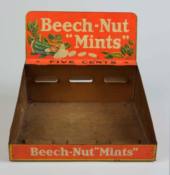 Appraisal: Beech-Nut Mints Tin Display Rack This Beech-Nut rack has minor