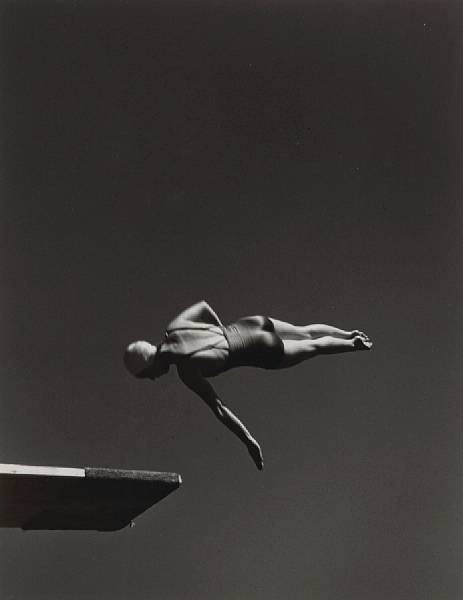 Appraisal: John Gutmann German American - Class Olympic High Diving Champion