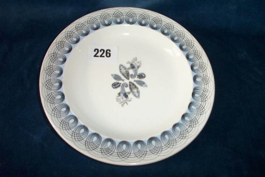 Appraisal: A Wedgwood plate designed by Edward Ravilious in the Persephone