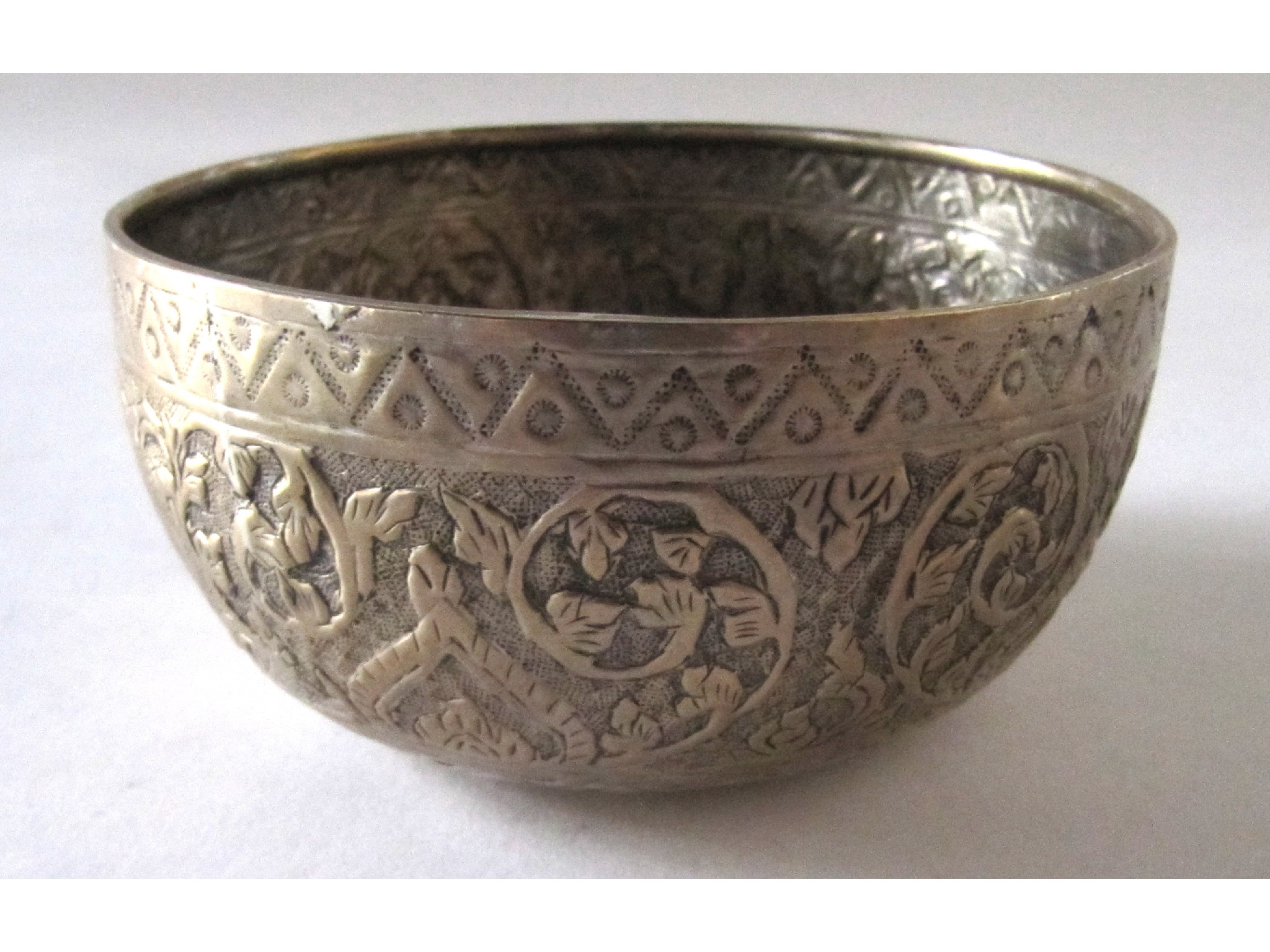 Appraisal: A Chinese silver bowl