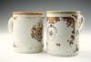 Appraisal: TANKARDS - Lot of two th c Chinese Export tankards