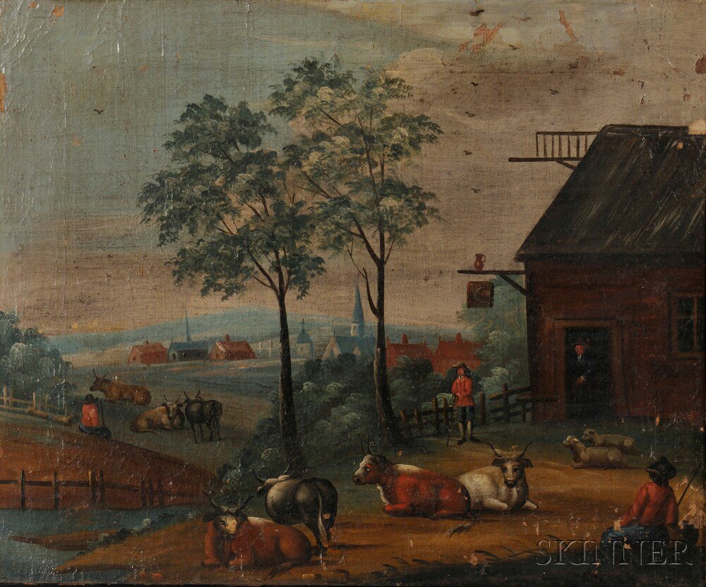 Appraisal: Dutch School th Century Style Three Paintings Birds on the