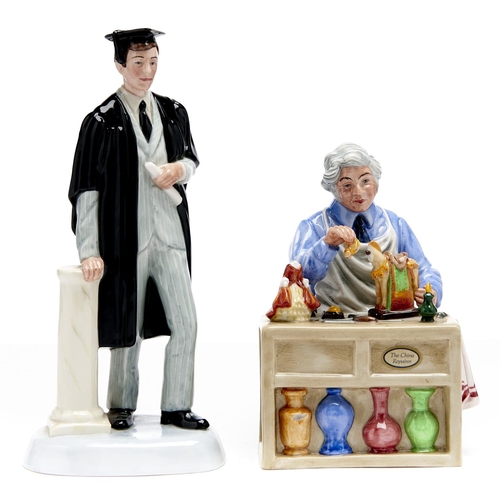 Appraisal: Two Royal Doulton figures of The Graduate and The China