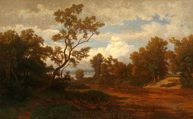 Appraisal: Wilhelm Heunert - Sydney Landscape oil on canvas signed and