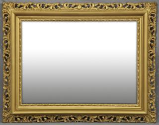 Appraisal: American Gilt and Gesso Overmantle Mirror late American Gilt and