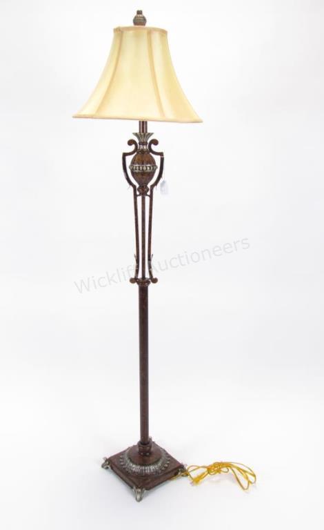 Appraisal: A decorator floor lamp Neoclassical style with urn form and