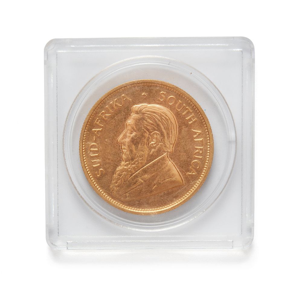 Appraisal: South African Kruggerand South African gold kruggerand in plastic case