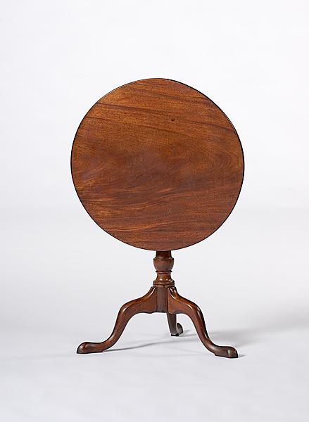 Appraisal: QUEEN ANNE TILT TOP STAND English th century A walnut