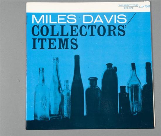 Appraisal: Miles Davis Prestige LPs with yellow Bergenfield NJ label Blue