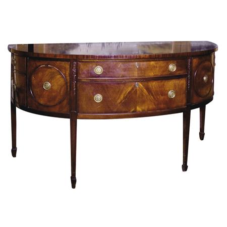 Appraisal: Georgian Style Mahogany Sideboard Estimate -