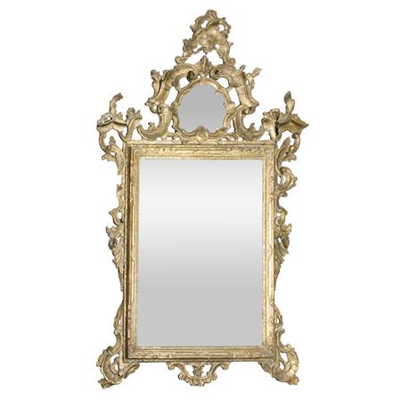 Appraisal: Italian Rococo Gilt-Wood Mirror Estimate -