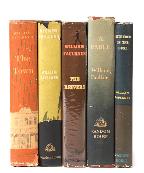 Appraisal: Faulkner William titles Intruder in the Dust NY Cloth DJ