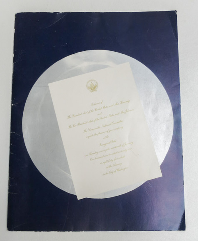 Appraisal: JOHN F KENNEDY INAUGURAL GALA PROGRAM The Inaugural Gala for