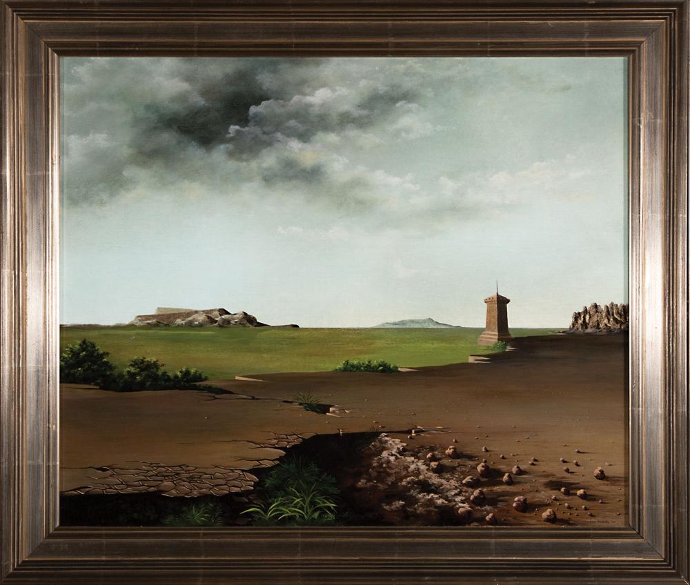 Appraisal: Franz Deckwitz Dutch - Landscape oil on panel signed and