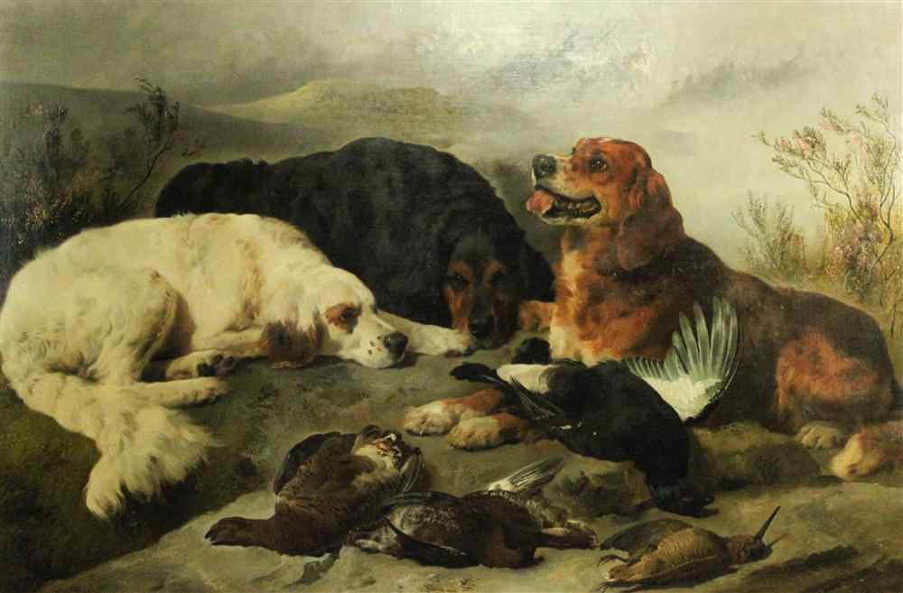 Appraisal: GEORGE WILLIAM HORLOR BRITISH - GROUSE AND BLACK GAME SHOOTING