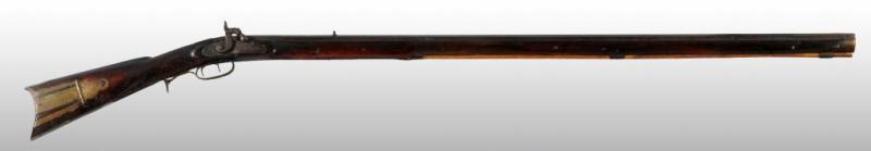 Appraisal: Kentucky Rifle Description OL - BL TB Octagonal LM Percussion