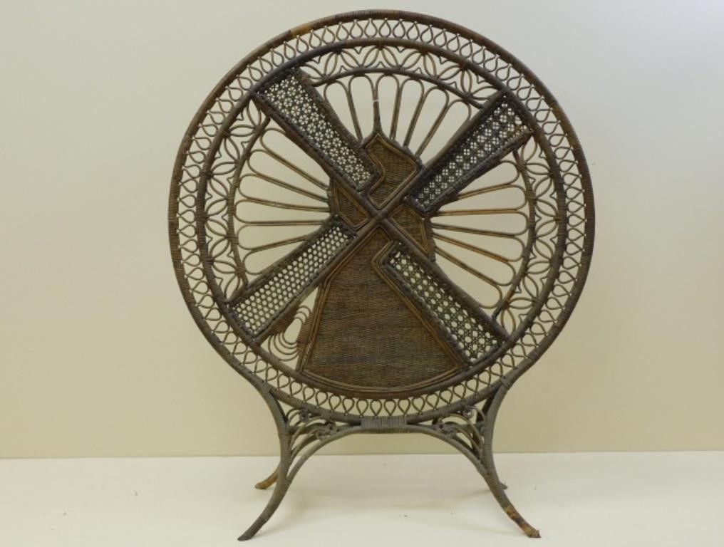 Appraisal: Possibly by the Wakefield Rattan Co It has a round