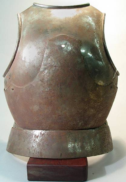 Appraisal: A reproduction breastplate in th century style In the Italian