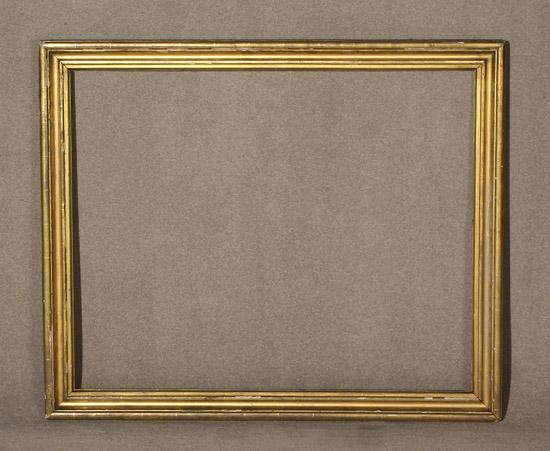 Appraisal: Federal Style Giltwood Frame th Century Sight size x in