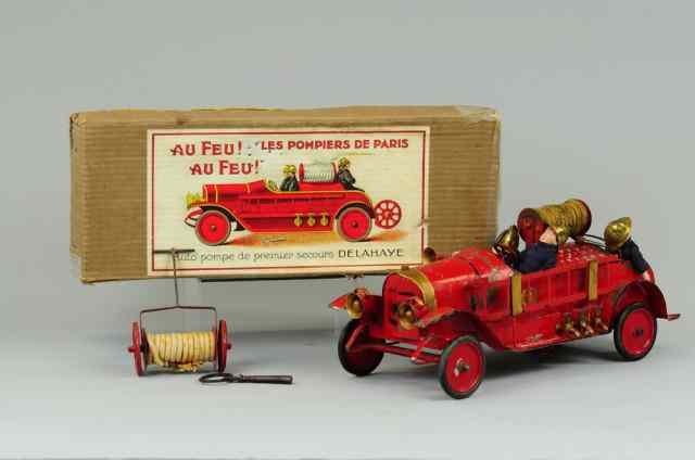 Appraisal: DELAHAYE BOXED FIRE ENGINE C an early example of the