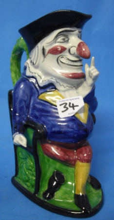 Appraisal: th Century Portobello Punch Toby Jug height cm