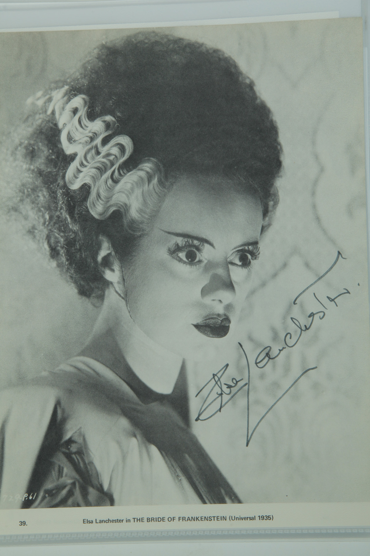 Appraisal: COLLECTION OF s s s AND s HORROR- SCIFI AUTOGRAPHS