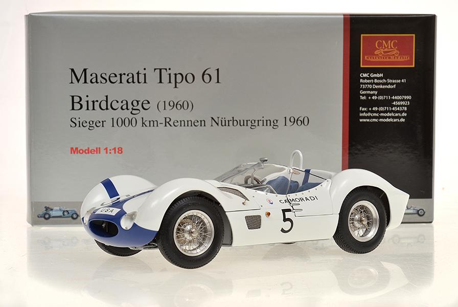 Appraisal: CMC SCALE MASERATI TIPO BIRDCAGE E-M BOX E-M