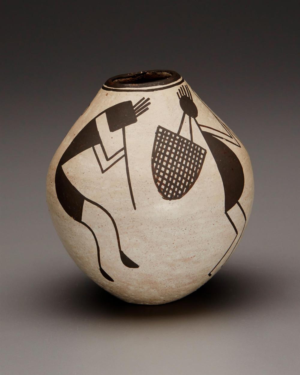 Appraisal: A Lucy Lewis Acoma pottery vase - Acoma New Mexico