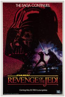 Appraisal: Revenge of The Jedi th Century Fox One sheet x