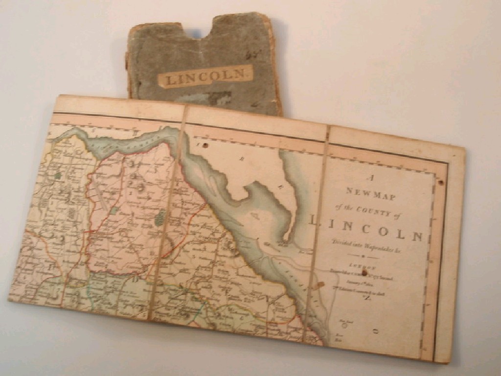 Appraisal: A new map of the county of Lincoln divided into