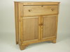 Appraisal: CUPBOARD - Circa Pennsylvania poplar and white wood jelly cupboard