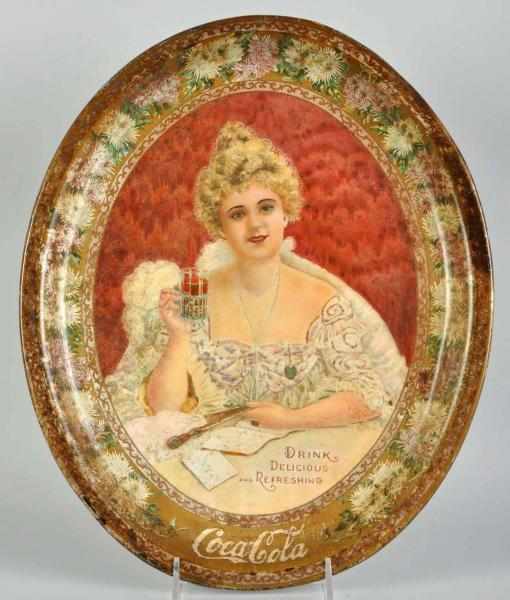 Appraisal: Large Oval Coca-Cola Serving Tray Description Lesser to rough condition