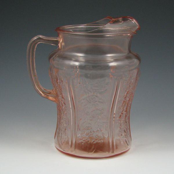 Appraisal: Sharon Cabbage Rose by Federal Depression glass ice lip oz