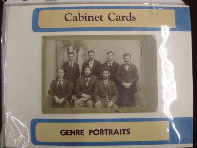 Appraisal: Collection of Cabinet Cards early photographs excellent examples from a