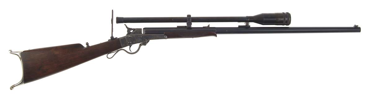 Appraisal: MAYNARD IMPROVED HUNTING OR TARGET RIFLE Cal - Maynard SN