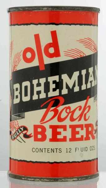 Appraisal: Old Bohemian Bock Flat Top Beer Can - Harvard Clean