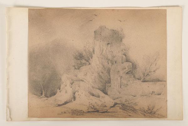 Appraisal: Ten French mid th century pencil sketches many scenes reveal