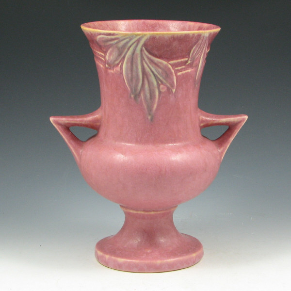 Appraisal: Roseville Velmoss - Vase - Mint Roseville Velmoss vase in