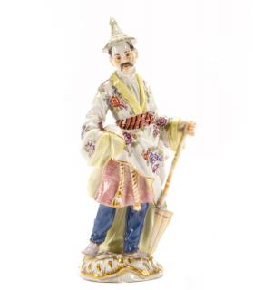 Appraisal: Meissen Orientalist Porcelain Figure Meissen German founded - early th